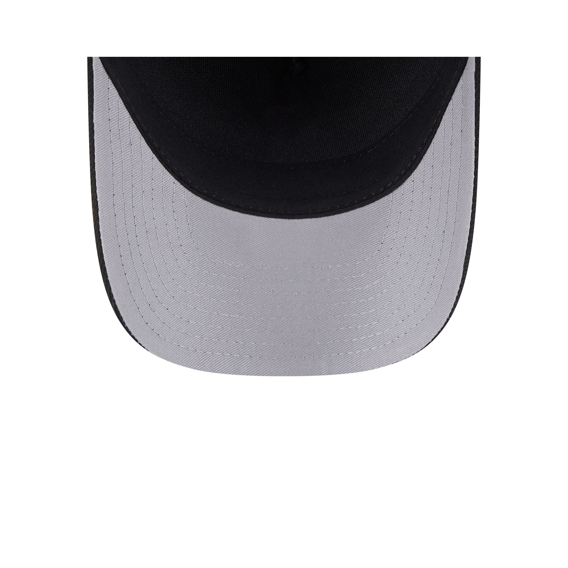 Los Angeles Angels Stained Glass 9FORTY M-Crown A-Frame Snapback Hat - Image 7