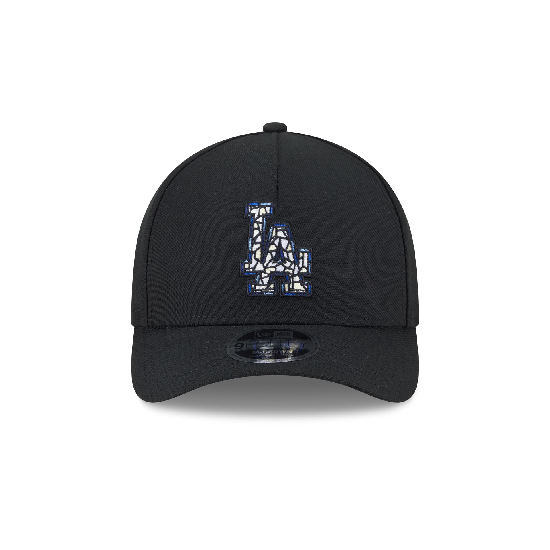 Los Angeles Dodgers Stained Glass 9FORTY M-Crown A-Frame Snapback Hat - Image 2