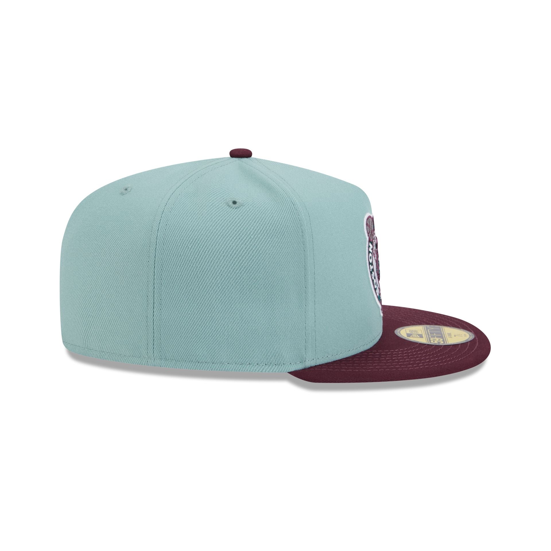 Boston Celtics Beach Kiss Blue 59FIFTY A-Frame Fitted Hat - Image 5