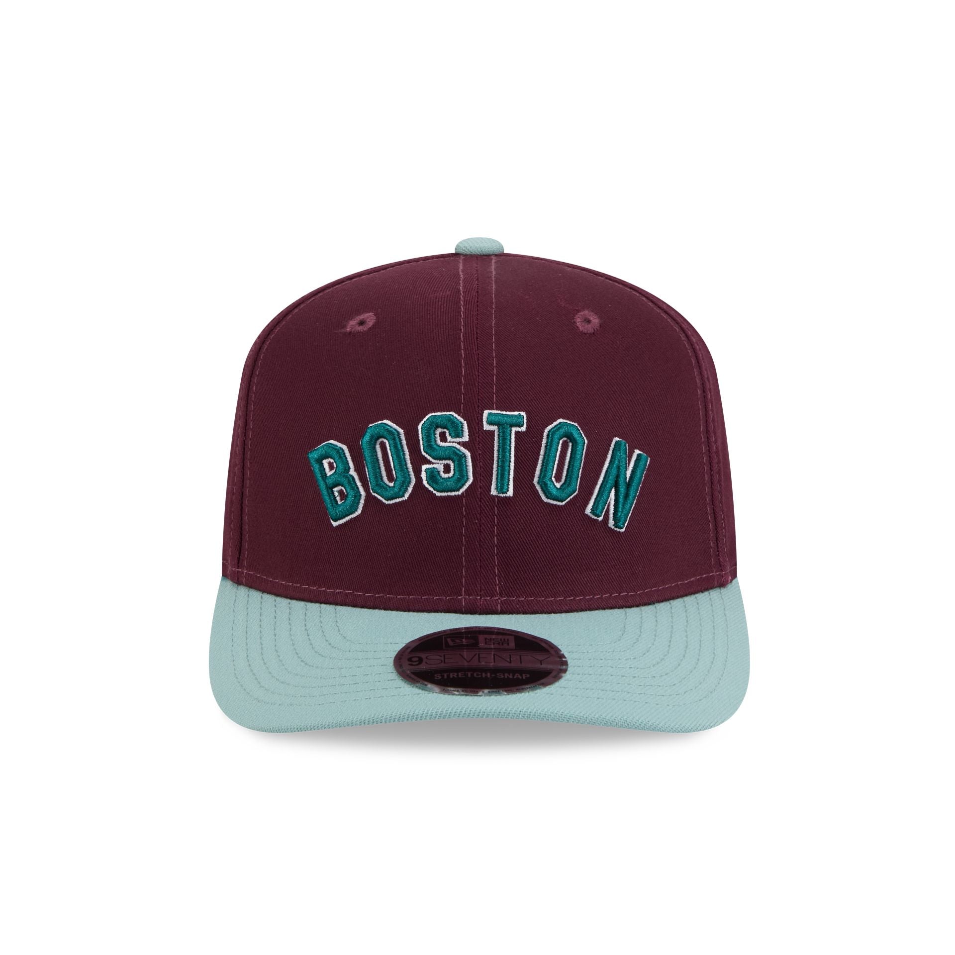 Boston Red Sox Maroon 9SEVENTY Stretch-Snap Hat - Image 2