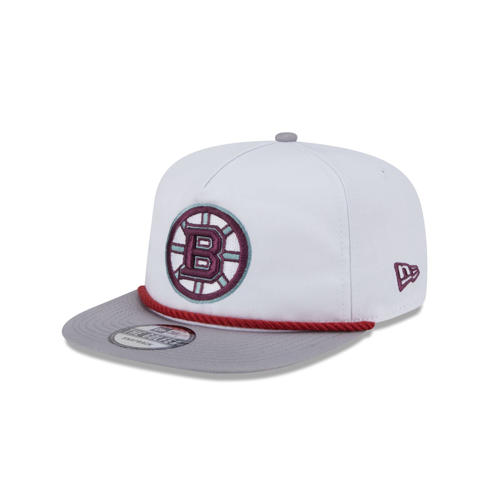 Boston Bruins Optic White Golfer Hat - Image 3