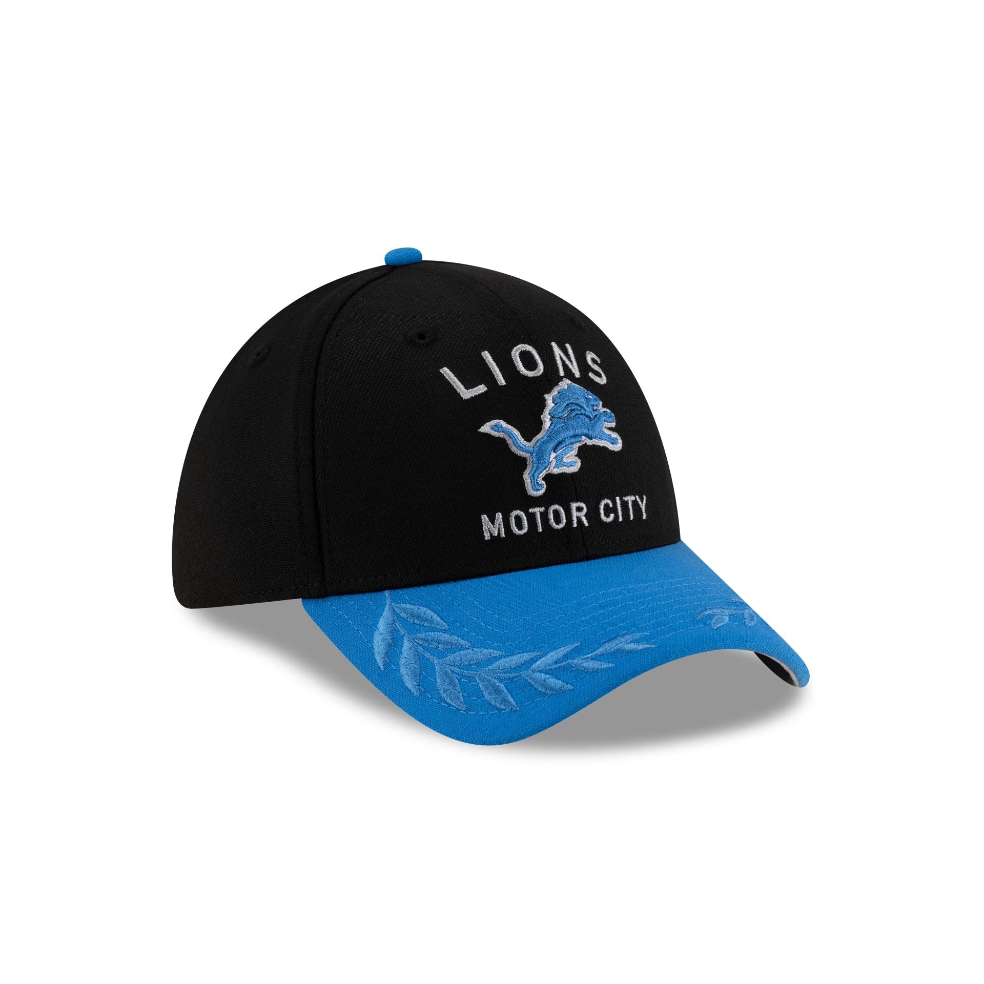 Detroit Lions 2025 Draft 39THIRTY Stretch Fit Hat - Image 3