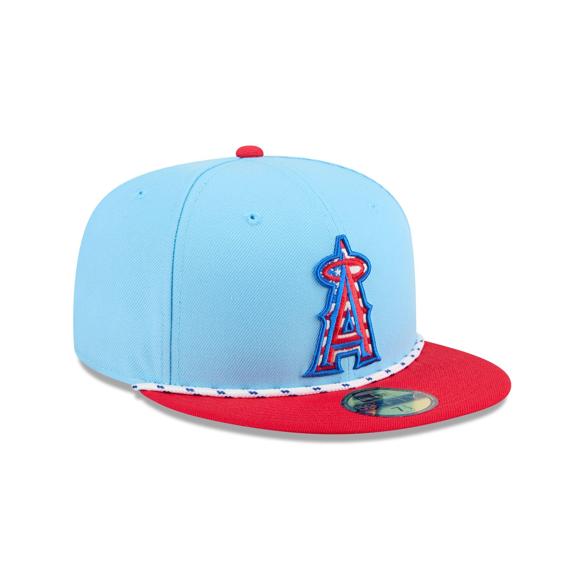 Los Angeles Angels Independence Day 2025 59FIFTY Fitted Hat - Image 3