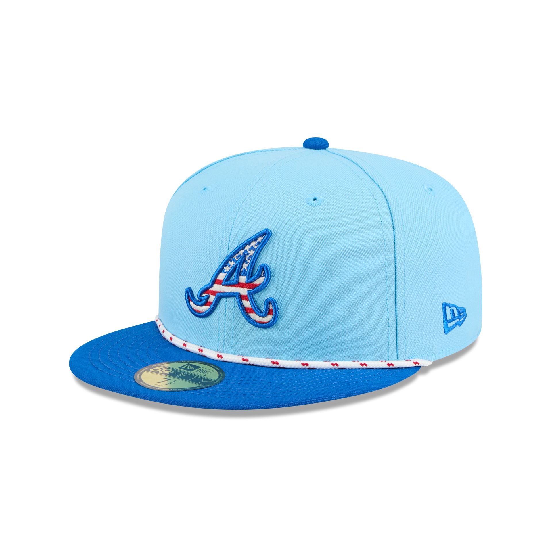 Atlanta Braves Independence Day 2025 59FIFTY Fitted Hat