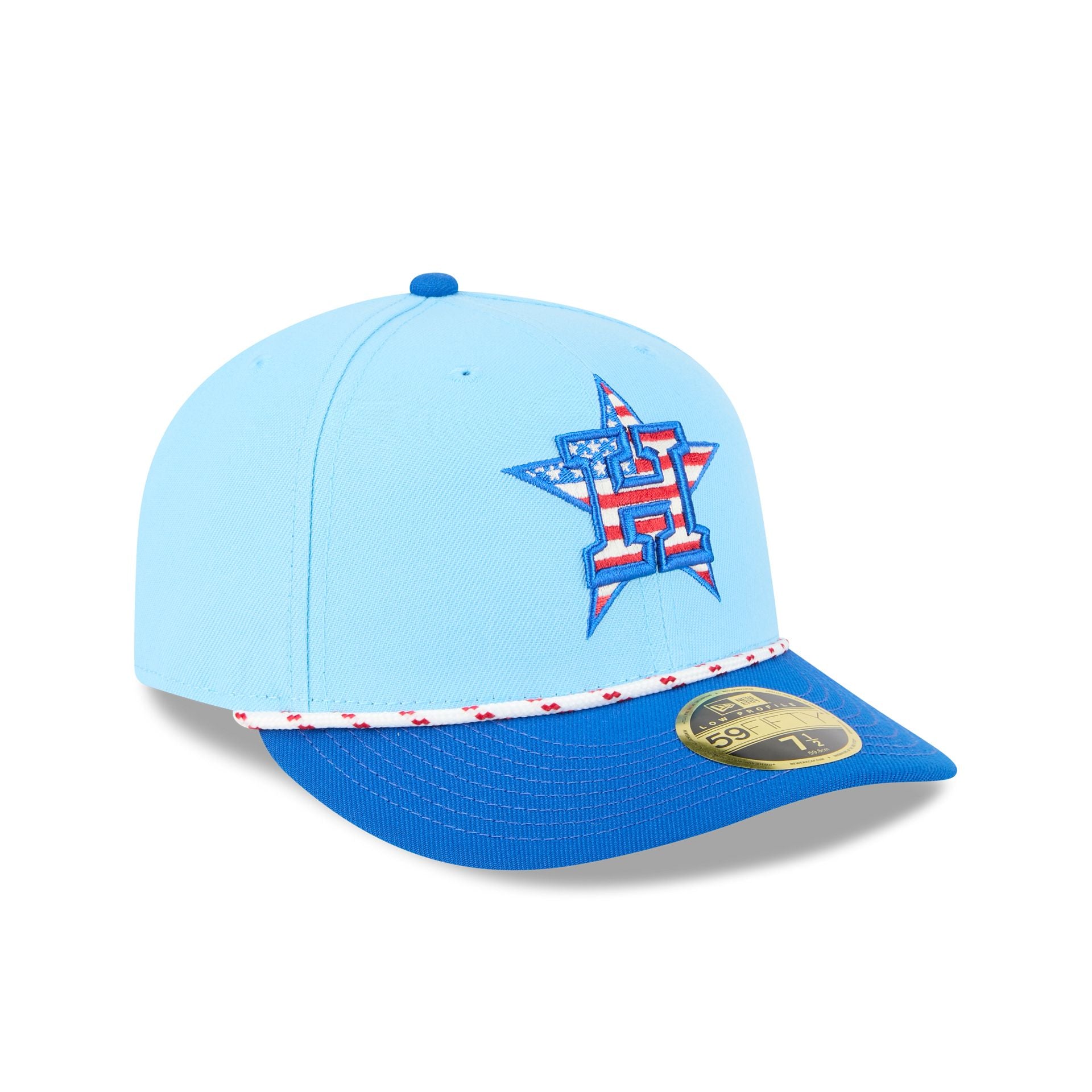 Houston Astros Independence Day 2025 Low Profile 59FIFTY Fitted Hat - Image 3