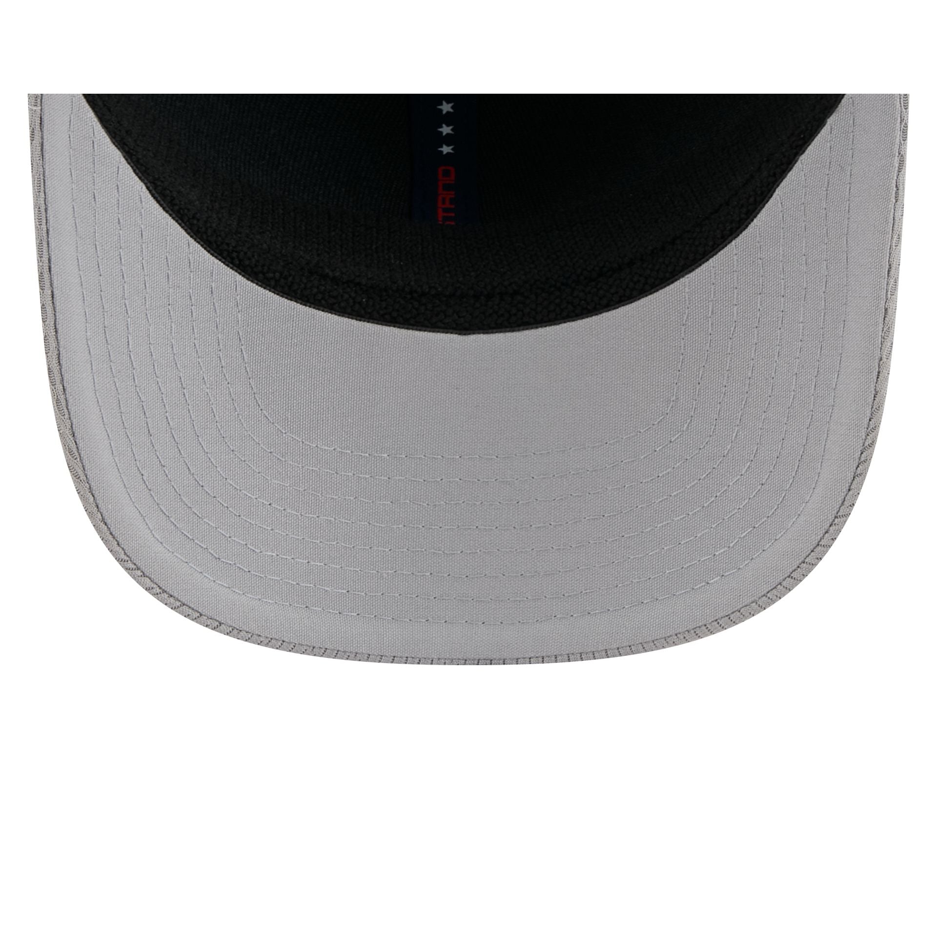 2025 Ryder Cup Team USA Gray 9SEVENTY Stretch-Snap Hat - Image 7