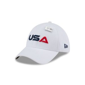 2025 Ryder Cup Team USA White 39THIRTY Stretch Fit Hat