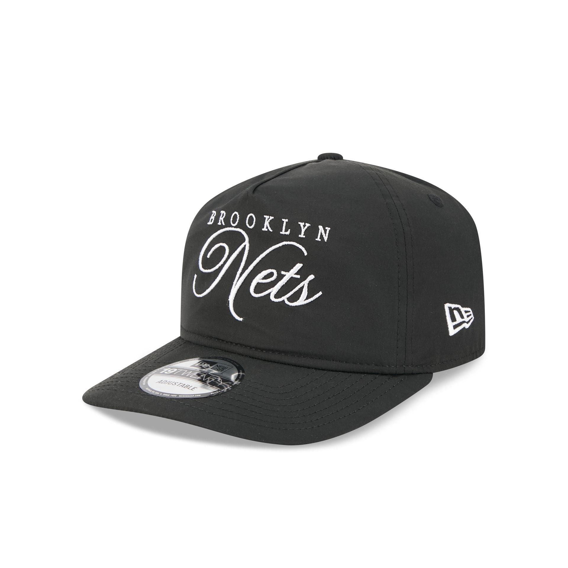 Brooklyn Nets 2025 Draft Black 19TWENTY Adjustable Hat - Image 3