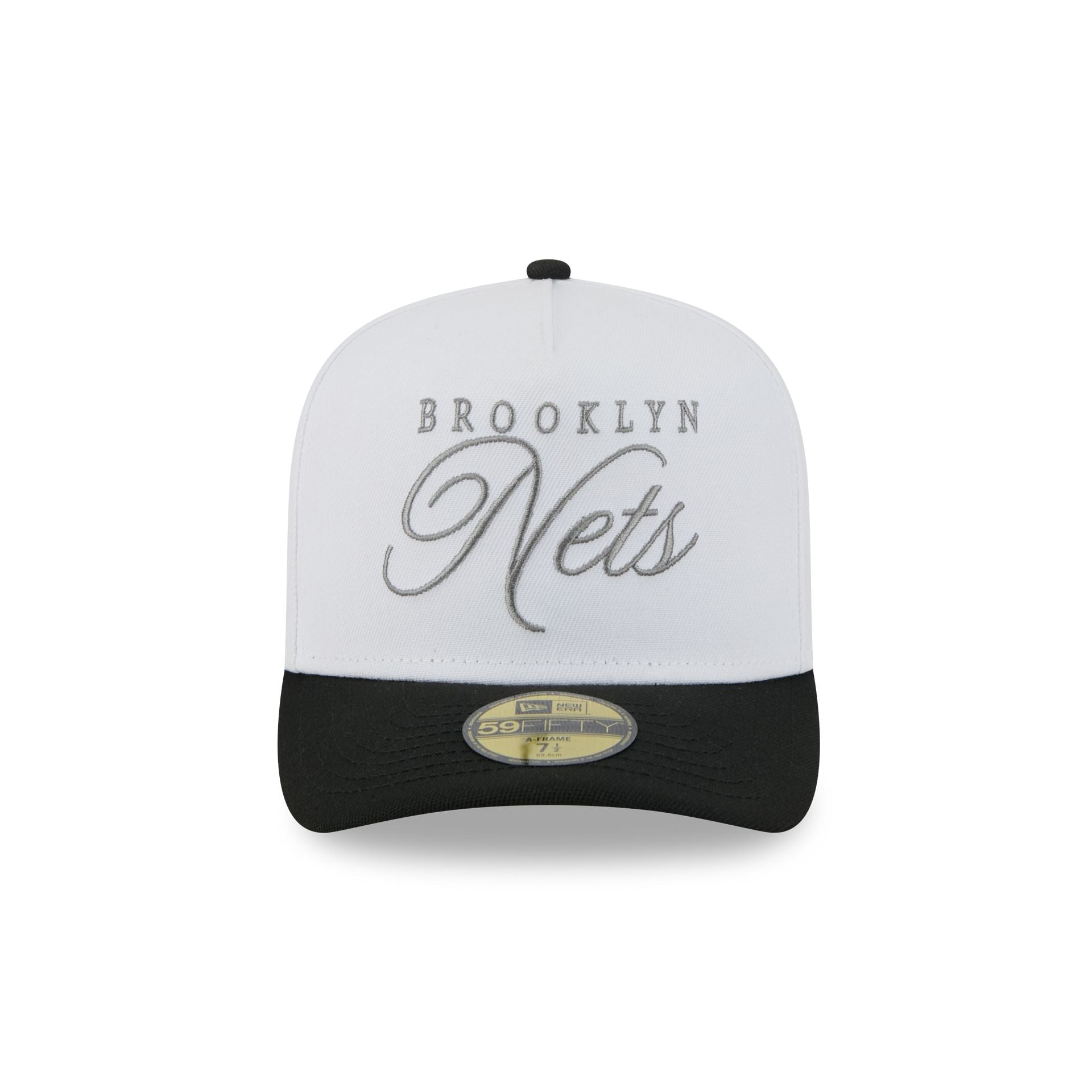 Brooklyn Nets 2025 Draft 59FIFTY A-Frame Fitted Hat - Image 2