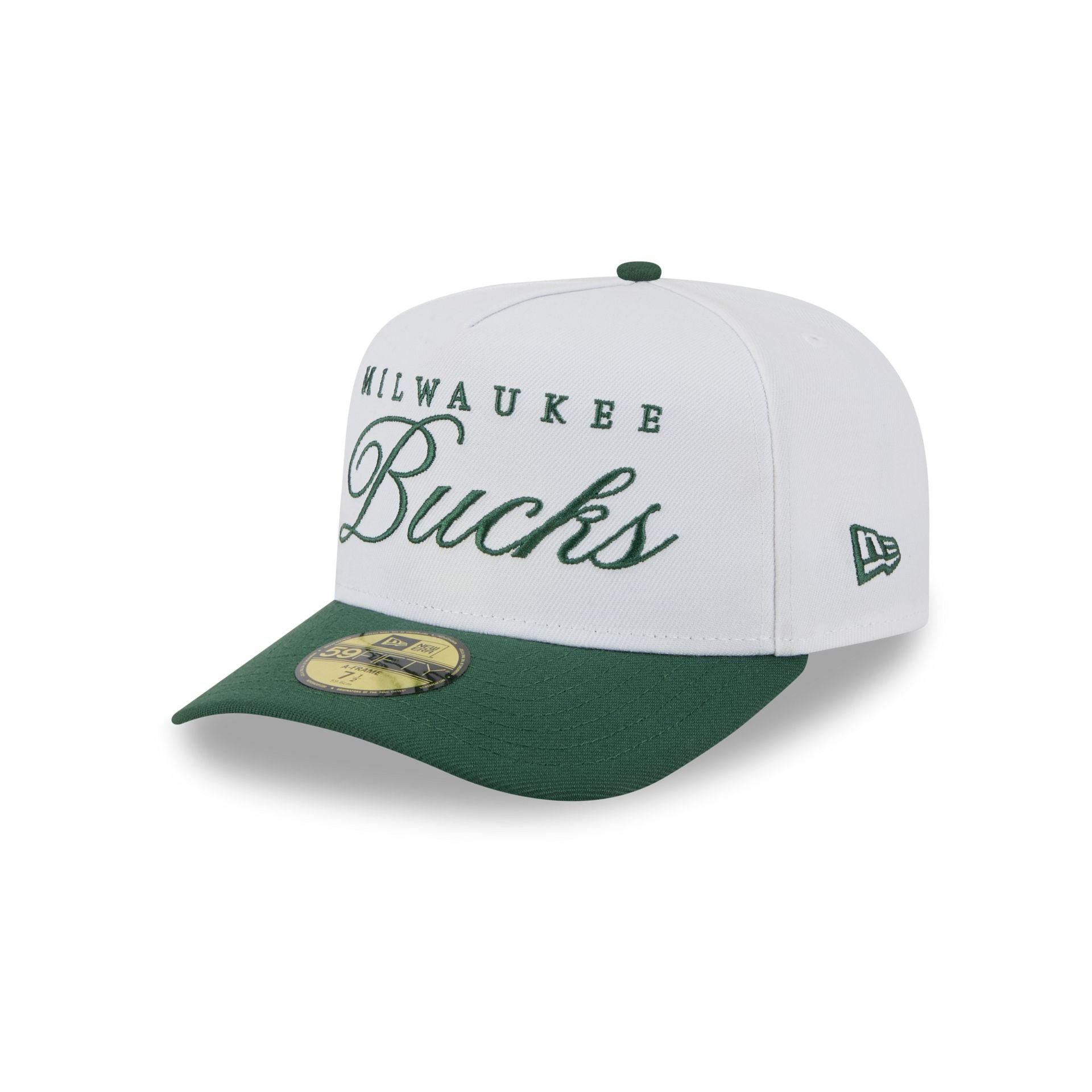 Milwaukee Bucks 2025 Draft 59FIFTY A-Frame Fitted Hat - Image 3