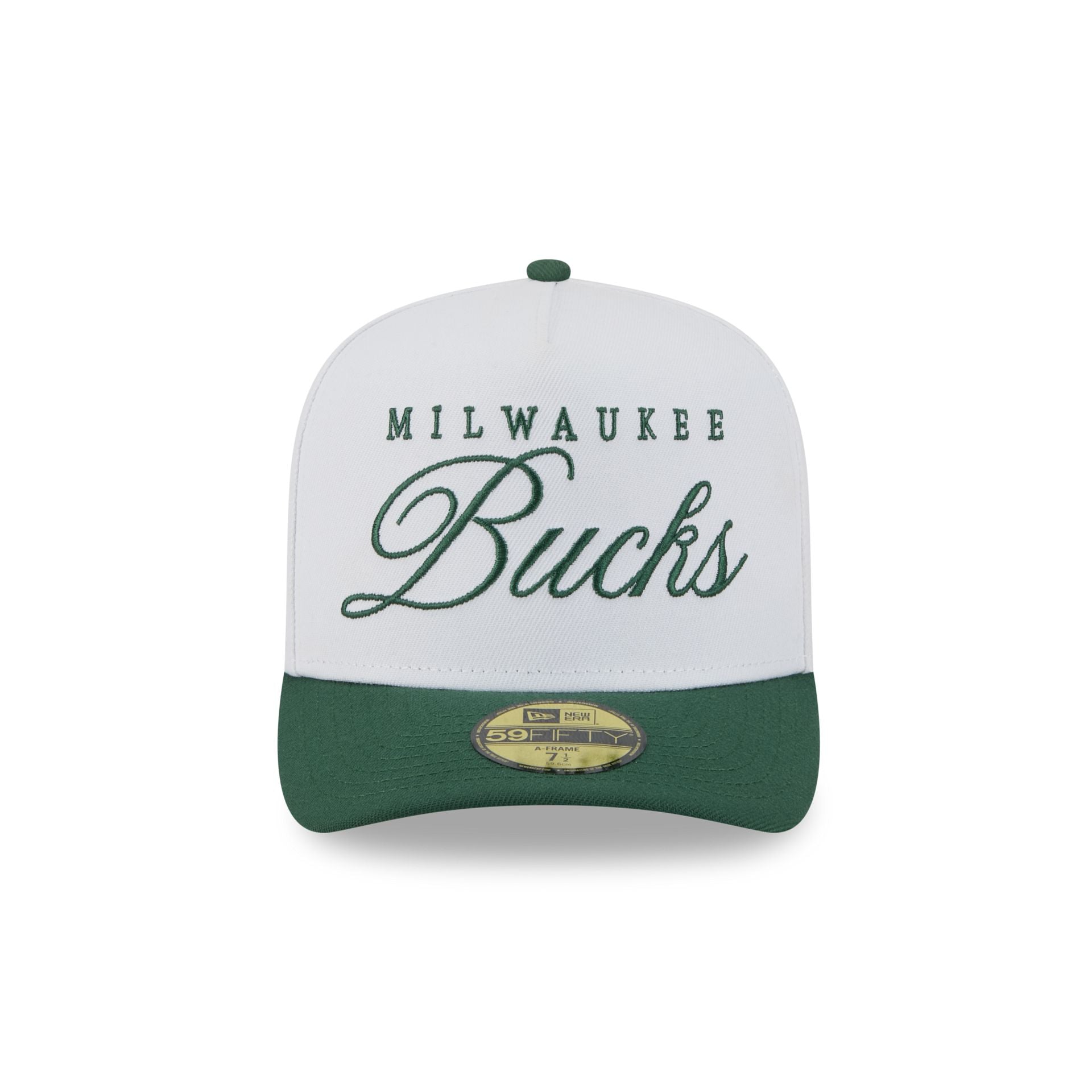 Milwaukee Bucks 2025 Draft 59FIFTY A-Frame Fitted Hat - Image 2