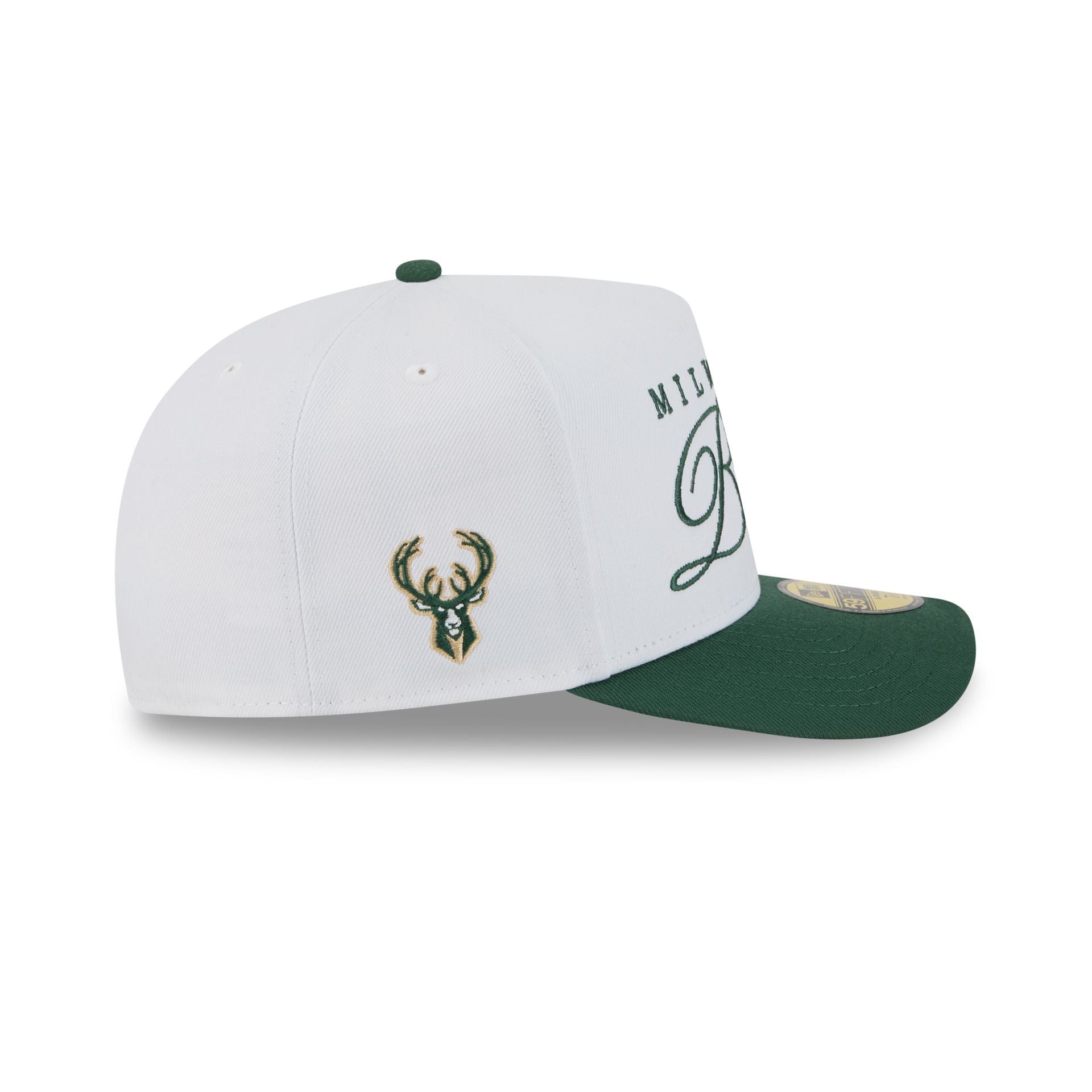 Milwaukee Bucks 2025 Draft 59FIFTY A-Frame Fitted Hat - Image 4