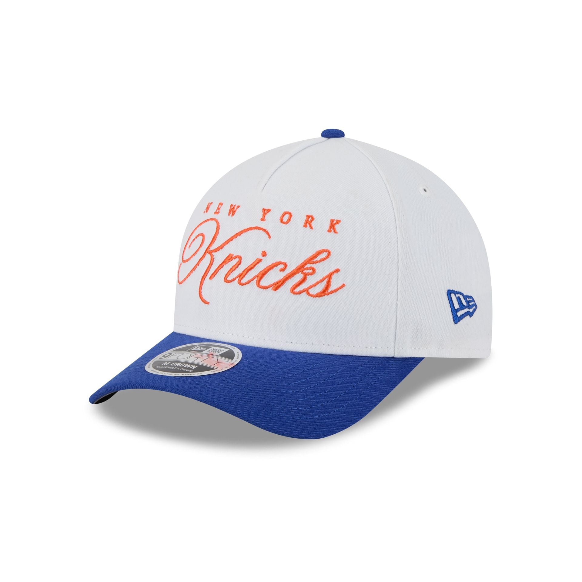 New York Knicks 2025 Draft 9FORTY M-Crown A-Frame Snapback Hat - Image 3