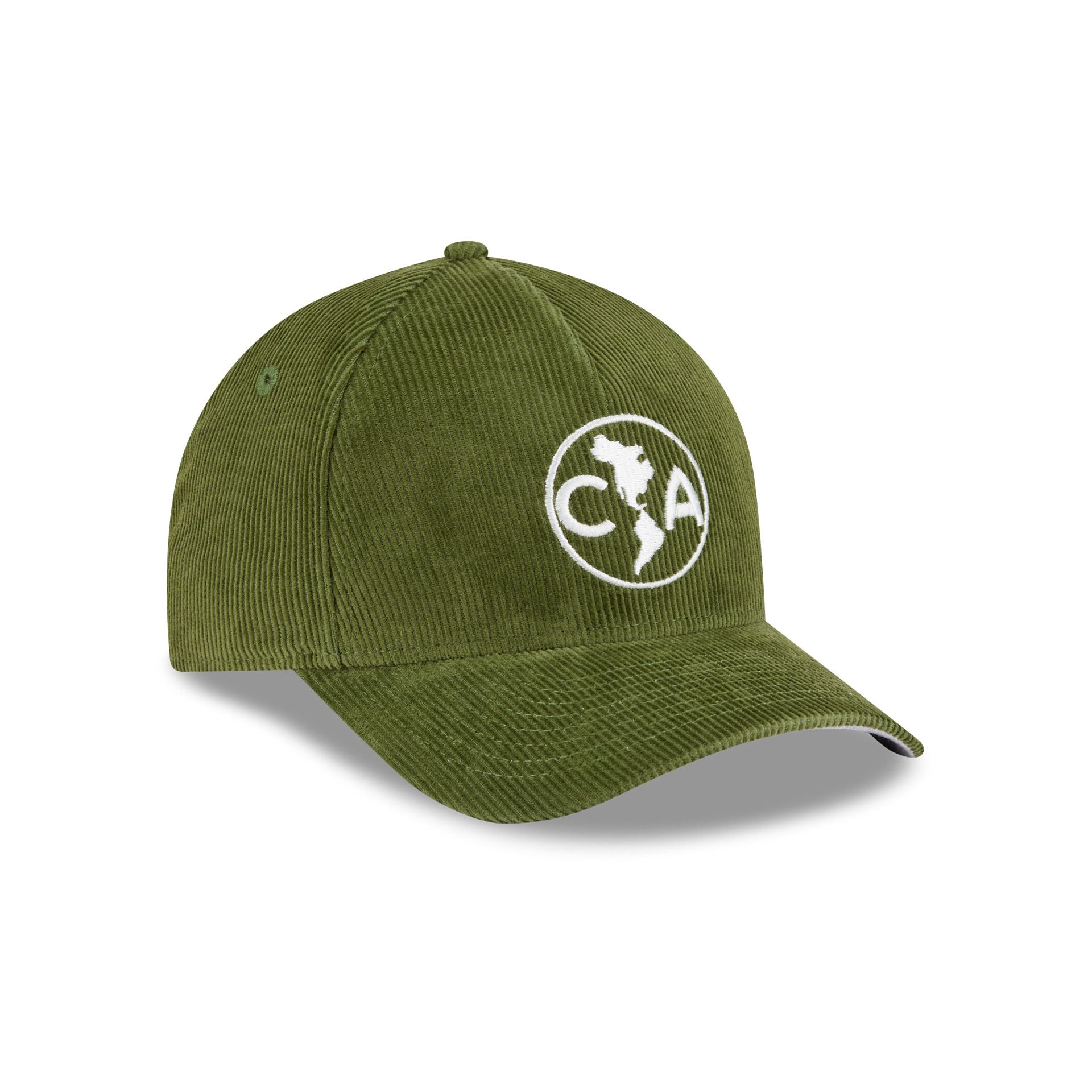 Club América Olive Corduroy 9FORTY M-Crown Snapback Hat - Image 3
