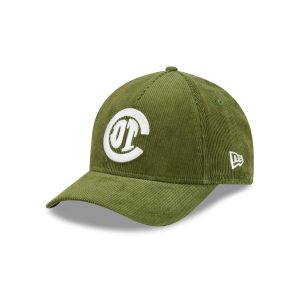 Deportivo Toluca FC Olive Corduroy 9FORTY M-Crown Snapback Hat