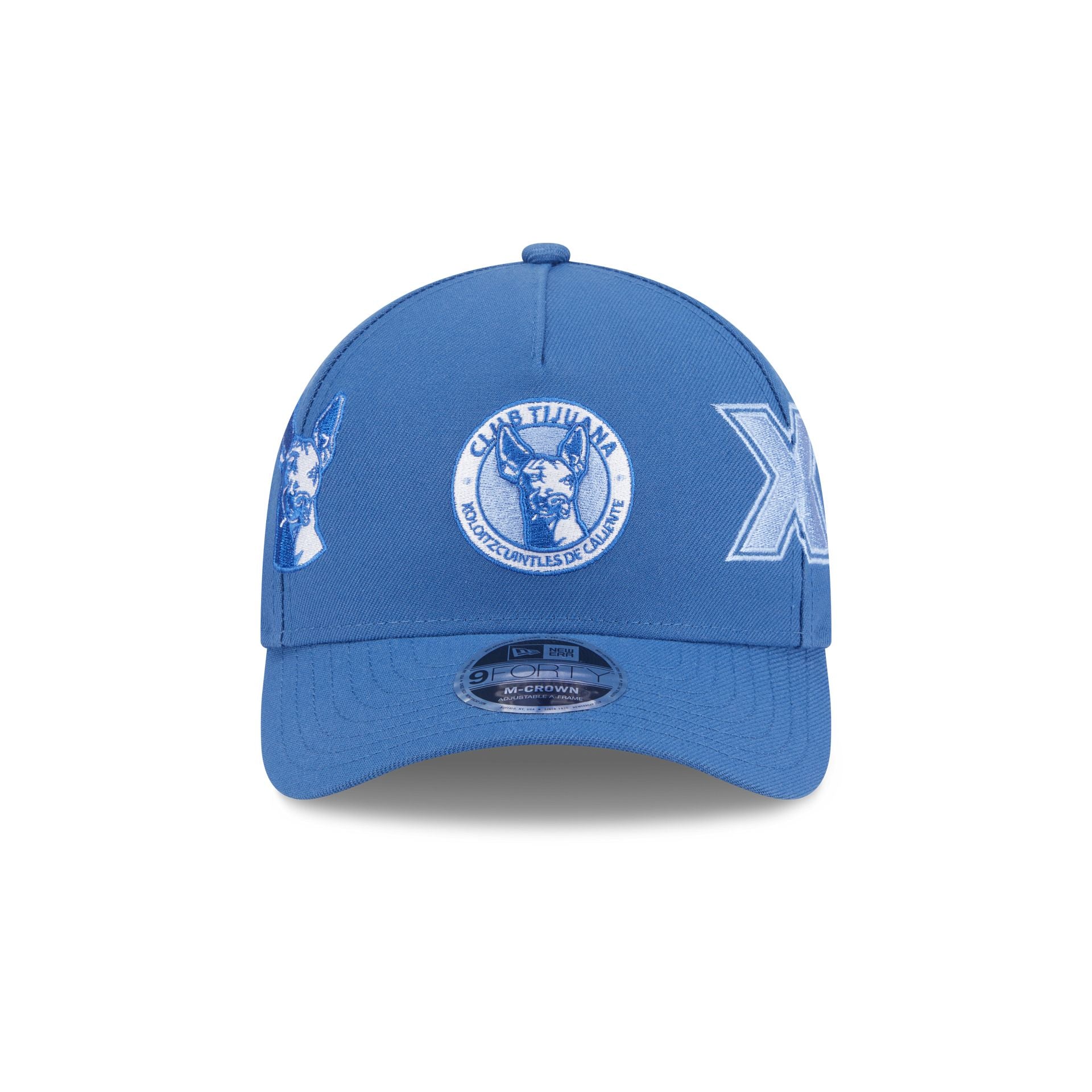 Xolos Indigo 9FORTY M-Crown A-Frame Trucker Hat - Image 2