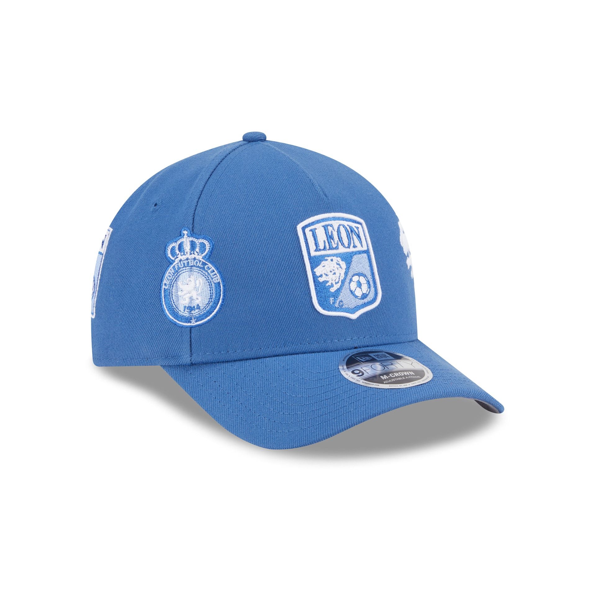 Club León Indigo 9FORTY M-Crown A-Frame Trucker Hat