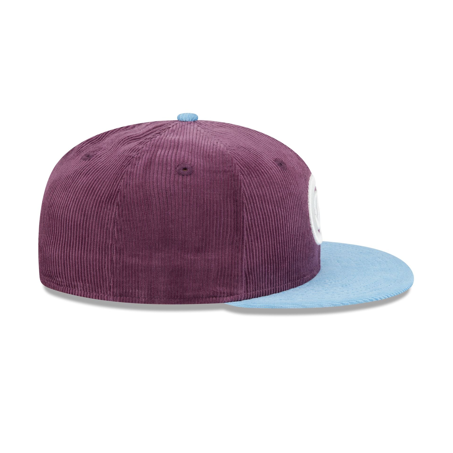 Deportivo Toluca FC Plum Corduroy 59FIFTY Fitted Hat - Image 5