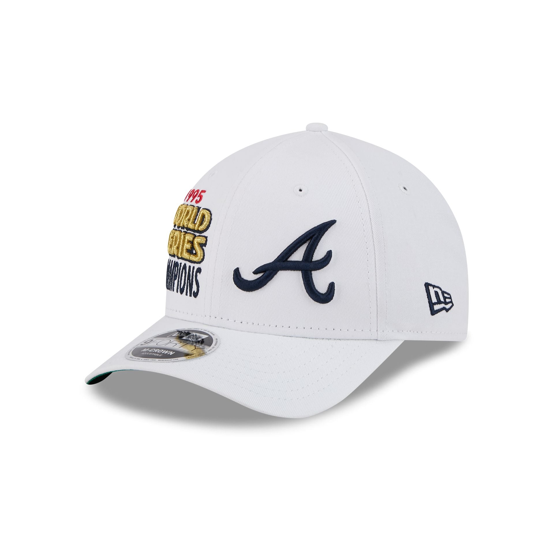 Atlanta Braves Championship Pack 9FORTY M-Crown Snapback Hat - Image 3