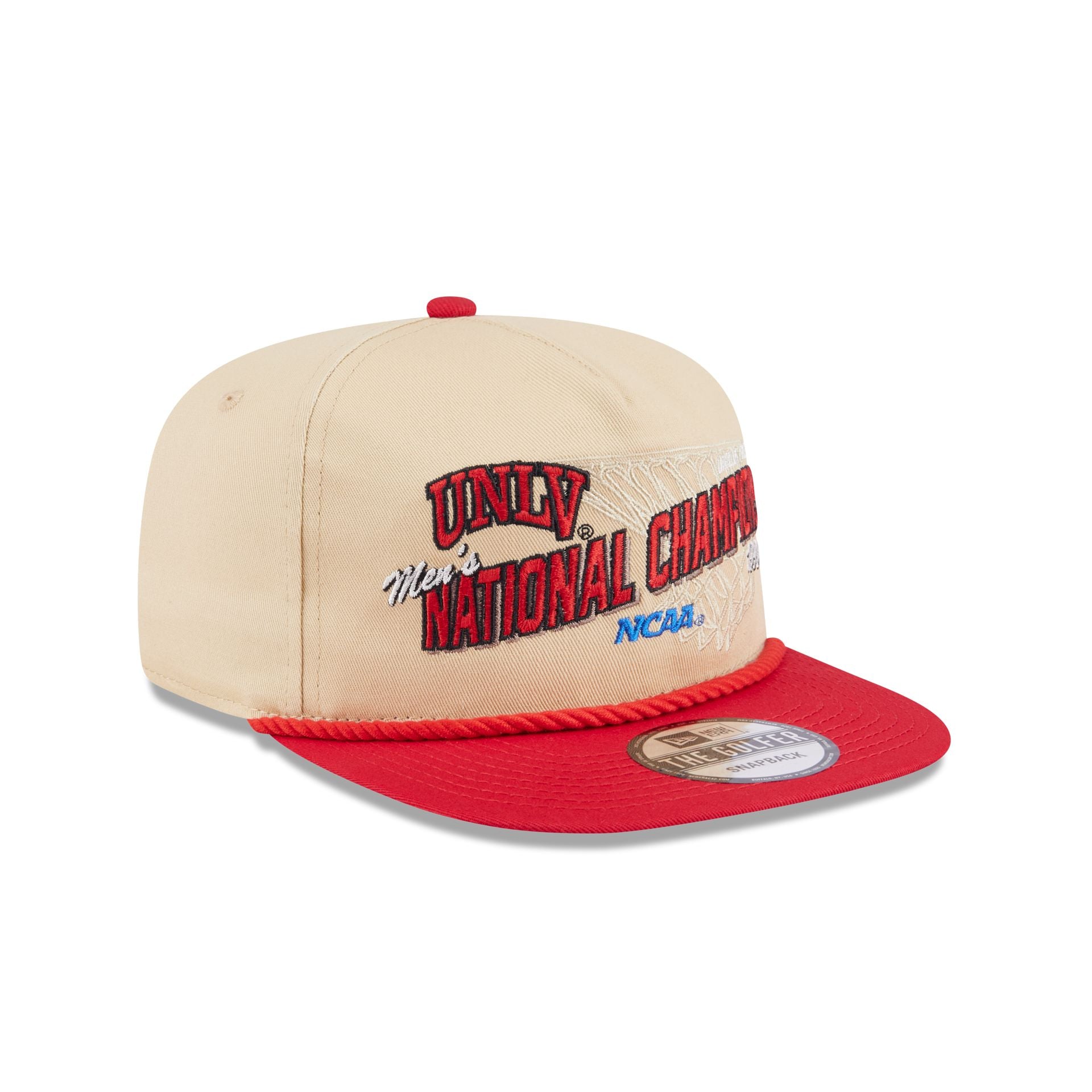 UNLV Runnin' Rebels 1990 National Champions Golfer Hat - Image 3
