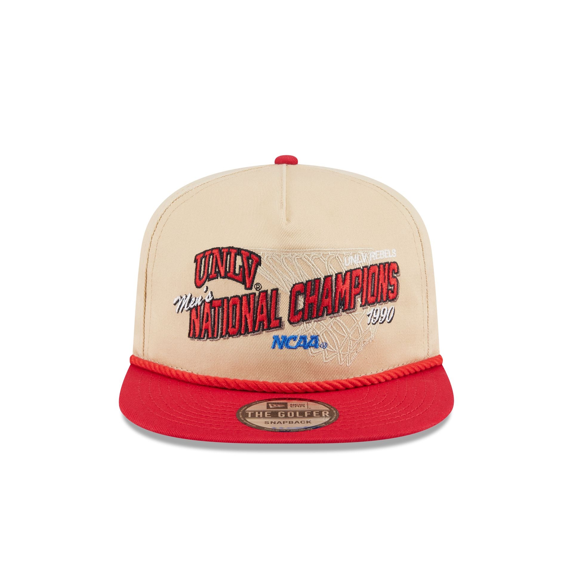 UNLV Runnin' Rebels 1990 National Champions Golfer Hat - Image 2