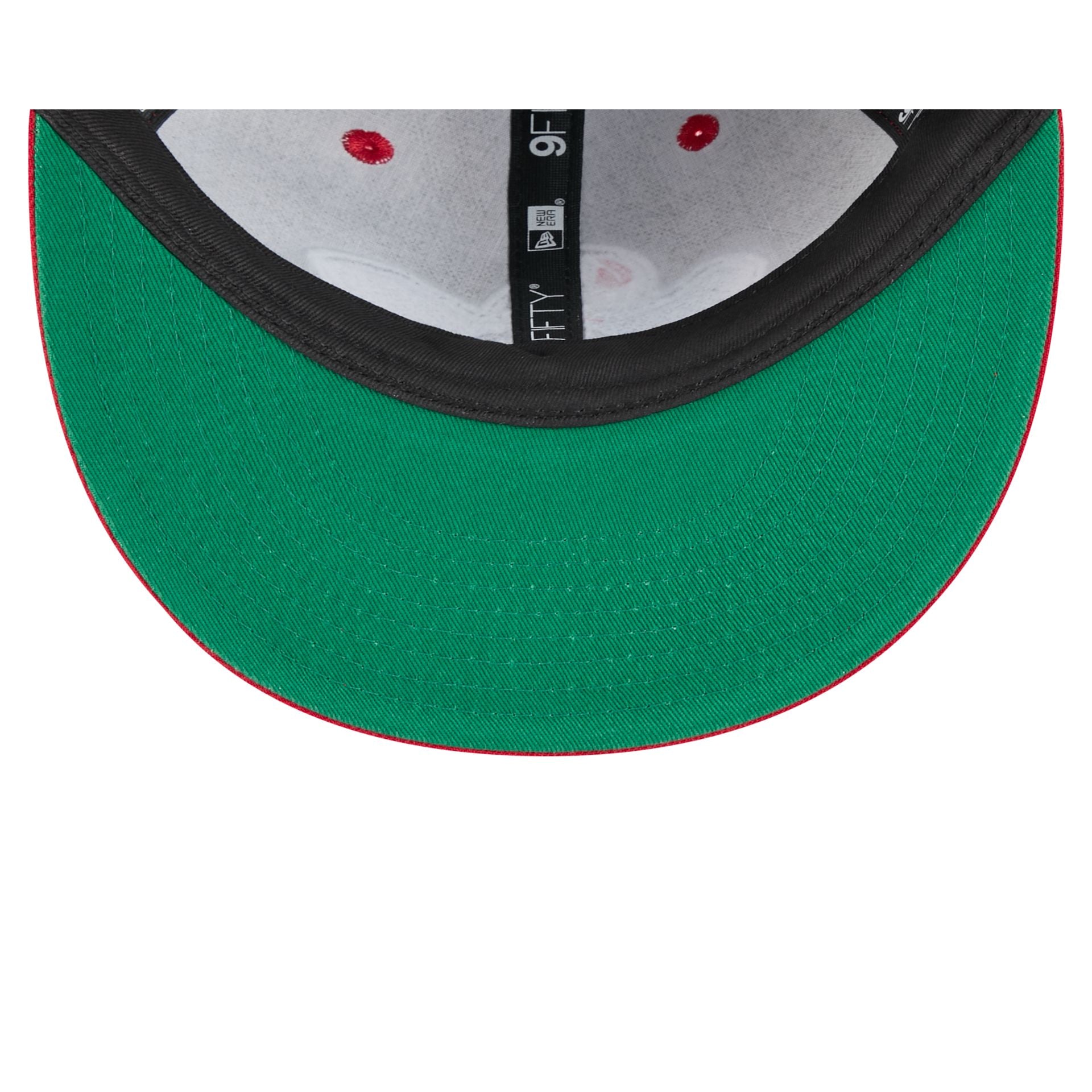 UNLV Runnin' Rebels Tournament Side Patch Retro Crown 9FIFTY Strapback Hat - Image 7