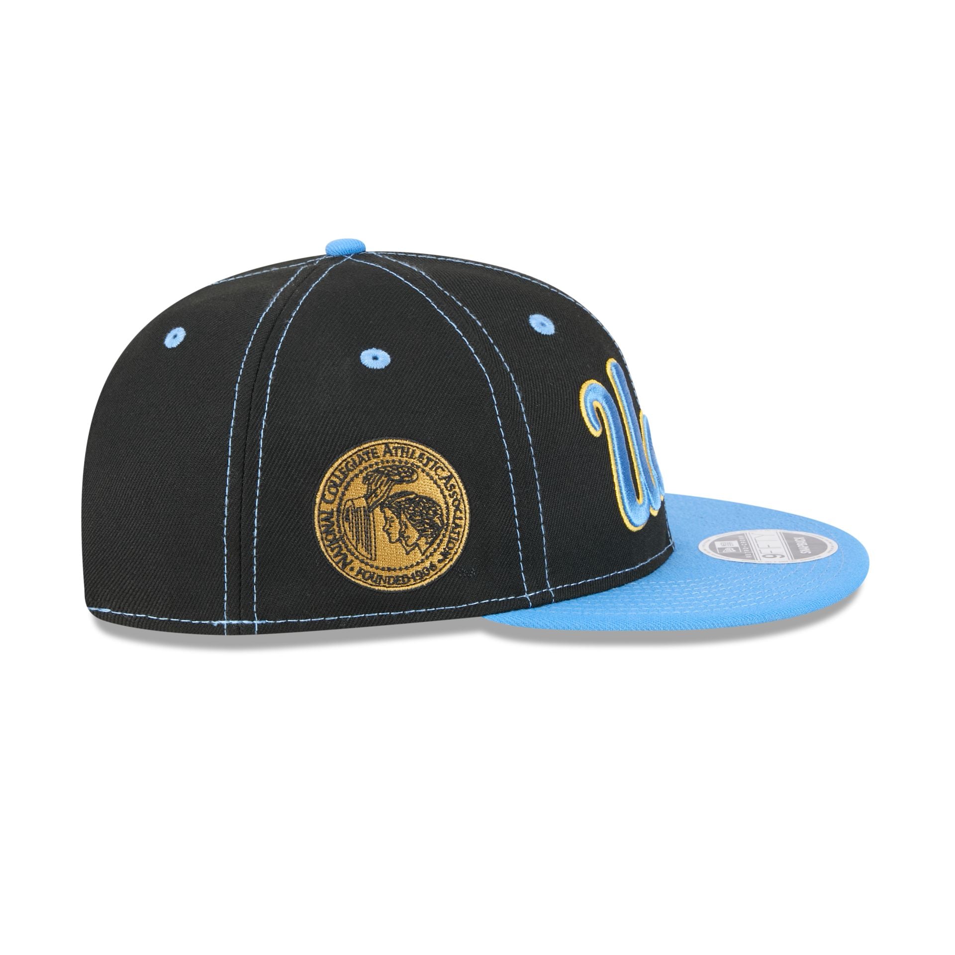 UCLA Bruins Tournament Side Patch Retro Crown 9FIFTY Strapback Hat - Image 4
