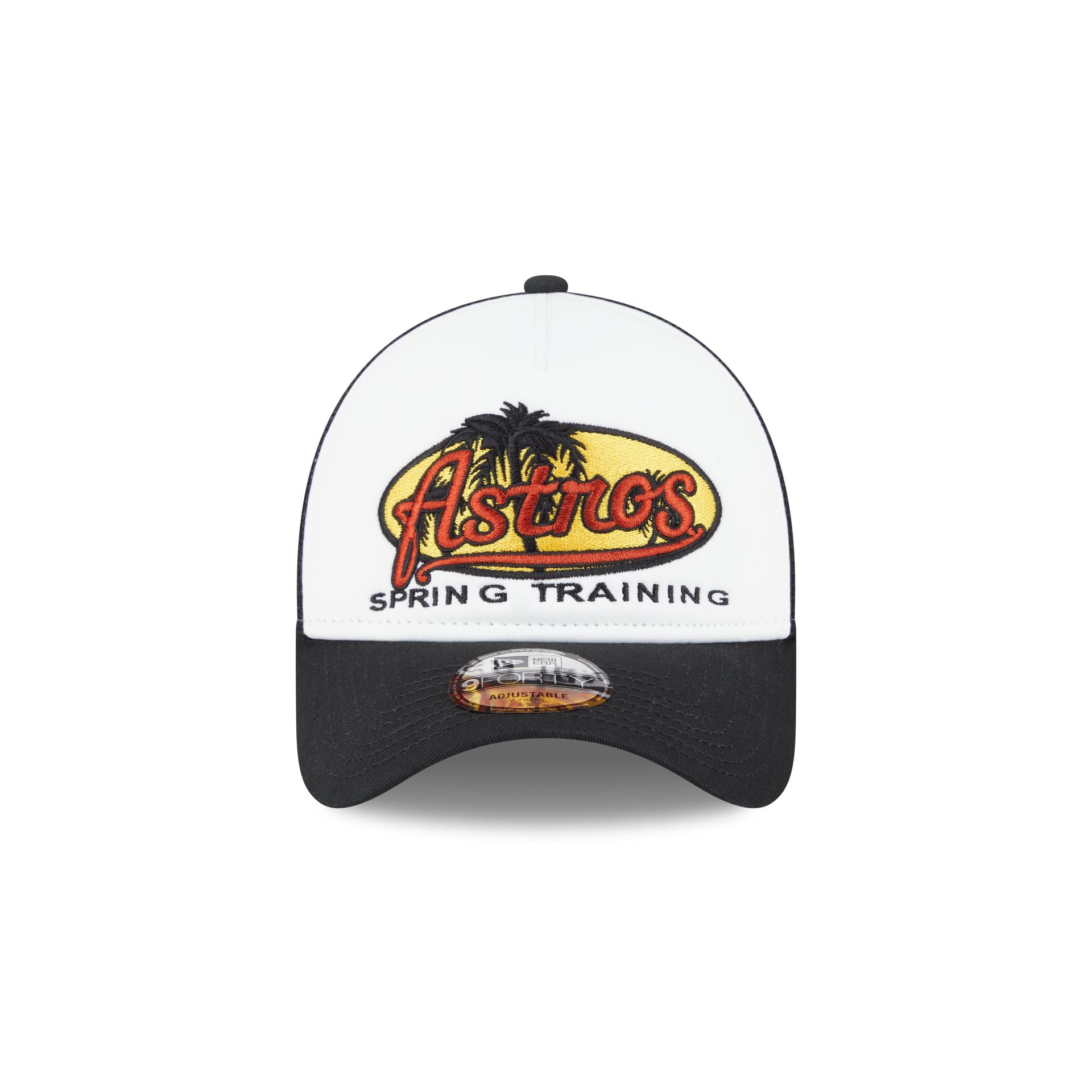 Houston Astros Spring Training 9FORTY A-Frame Trucker Hat - Image 2
