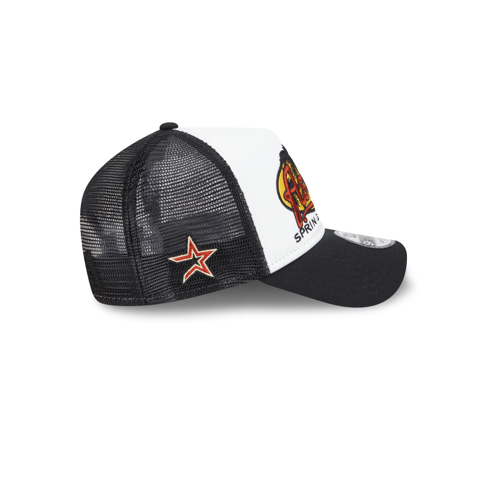 Houston Astros Spring Training 9FORTY A-Frame Trucker Hat - Image 4