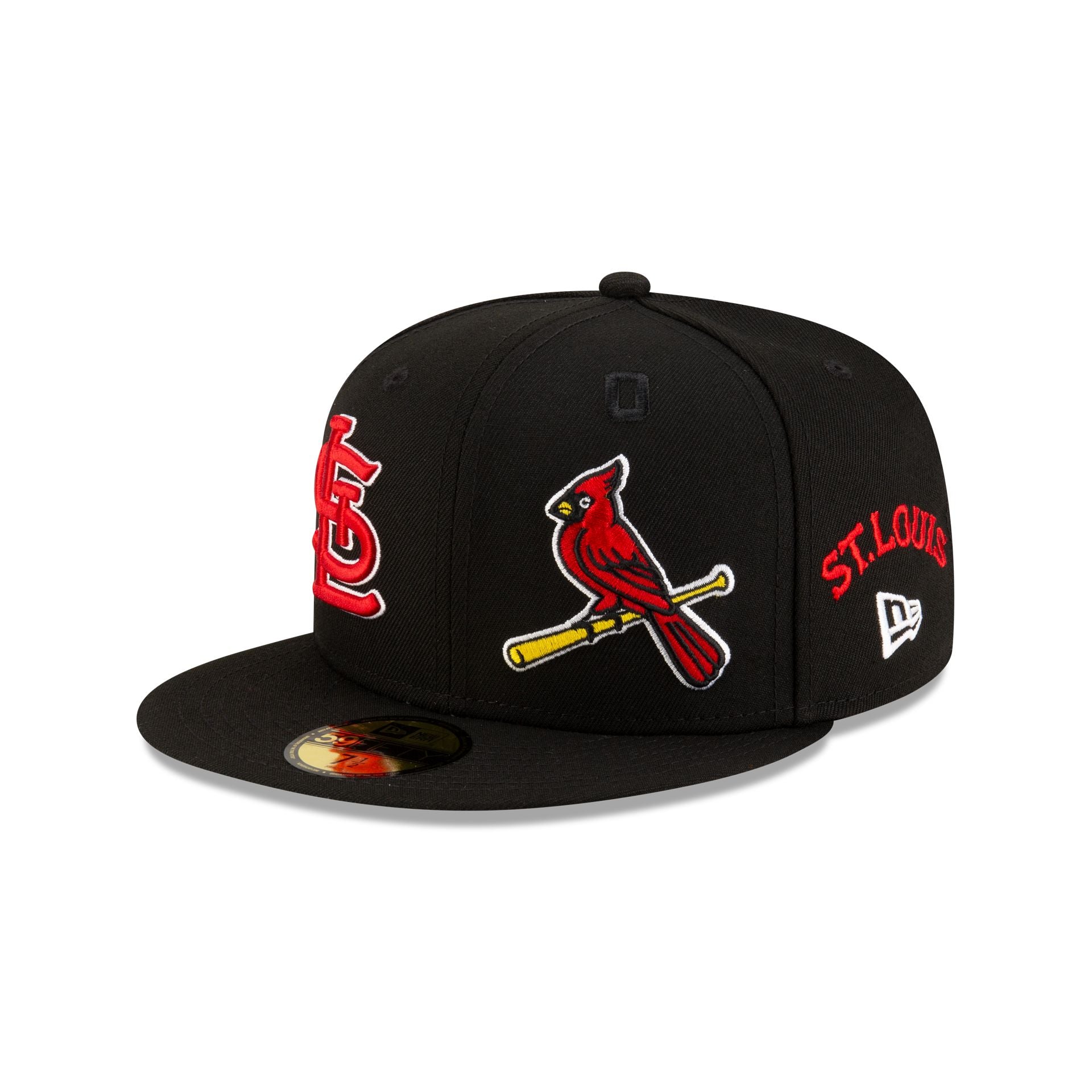 Jayson Tatum x St. Louis Cardinals Black 59FIFTY Fitted Hat