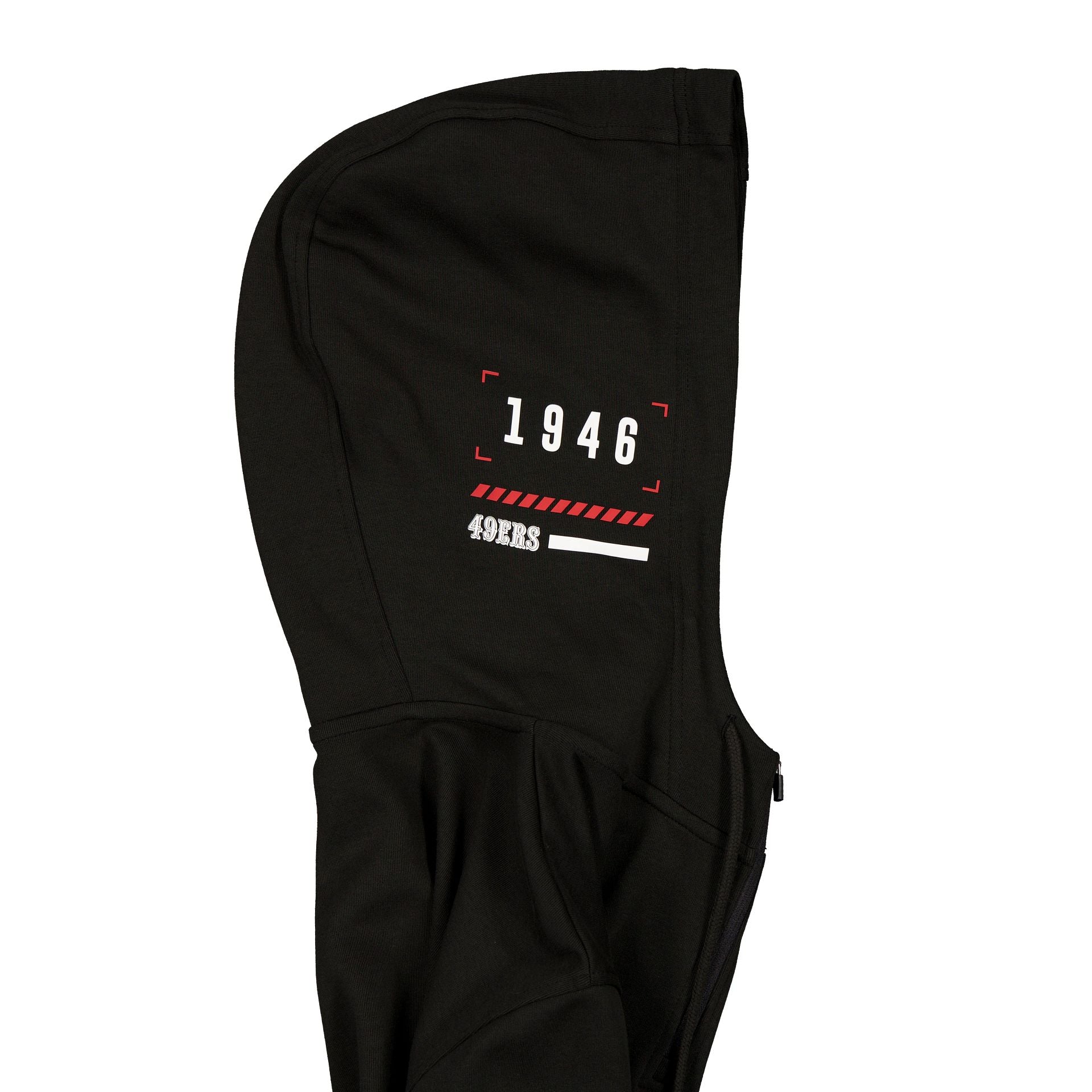 San Francisco 49ers 2025 Functional Fandom Black Hoodie - Image 4