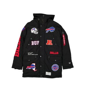 Alpha Industries x Buffalo Bills Black N-3B Parka Jacket