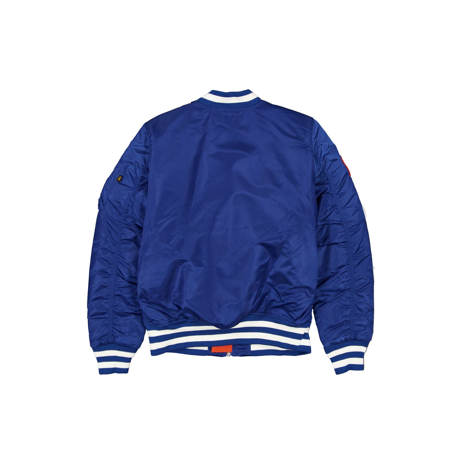 Alpha Industries x New York Mets Blue MA-1 Bomber Jacket - Image 2