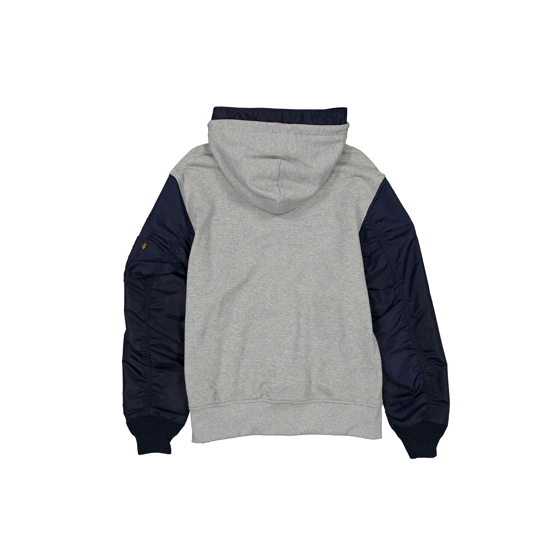 Alpha Industries x Dallas Cowboys Gray MA-1 Full Zip Fleece Jacket - Image 2