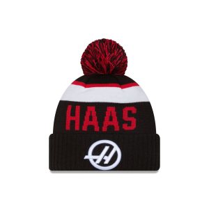 MoneyGram Haas F1 Team Sport Pom Knit Hat