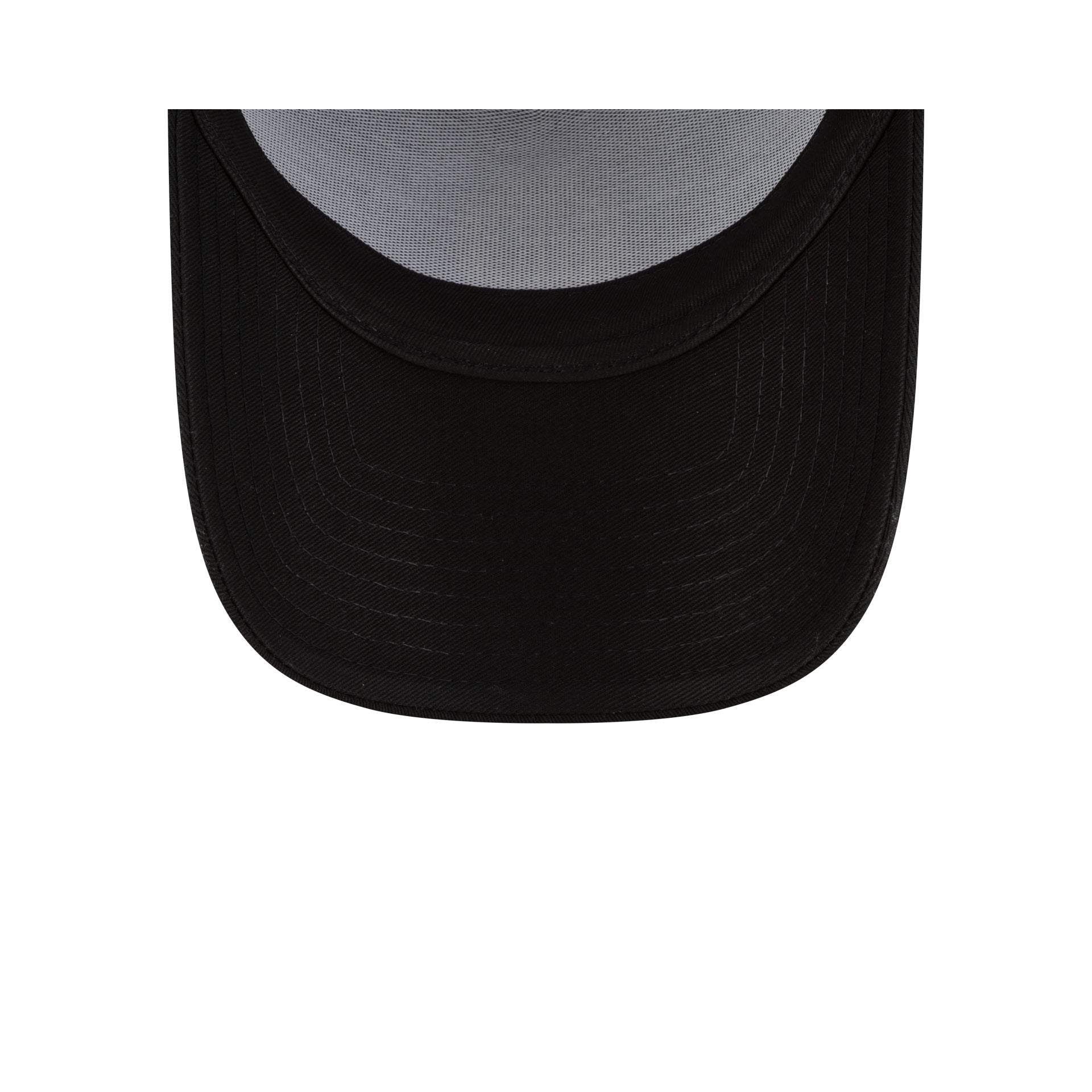 AC Milan Black 9FORTY A-Frame Trucker Hat - Image 7