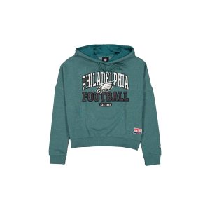 Philadelphia Eagles Throwback Women's Glitter Hoodie