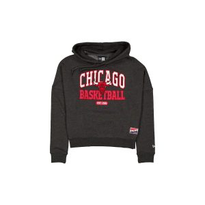Chicago Bulls Throwback Women's Glitter Hoodie