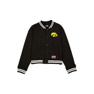 Iowa Hawkeyes Throwback Women's Snap Front Jacket