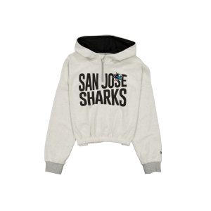 San Jose Sharks Sport Night Heather Gray Women's Hoodie