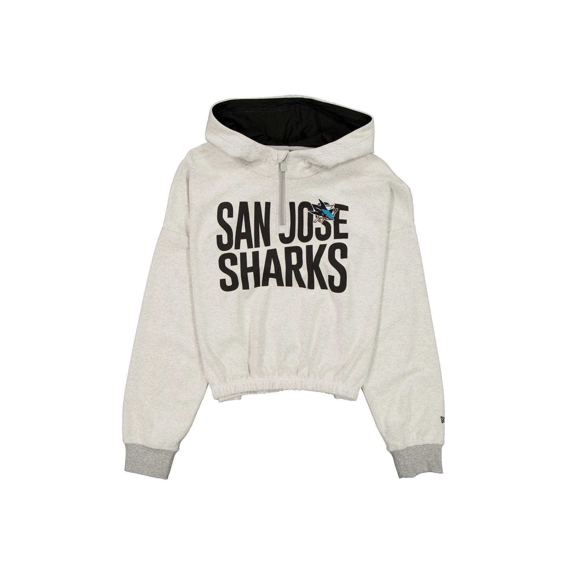San Jose Sharks Sport Night Heather Gray Women's Hoodie
