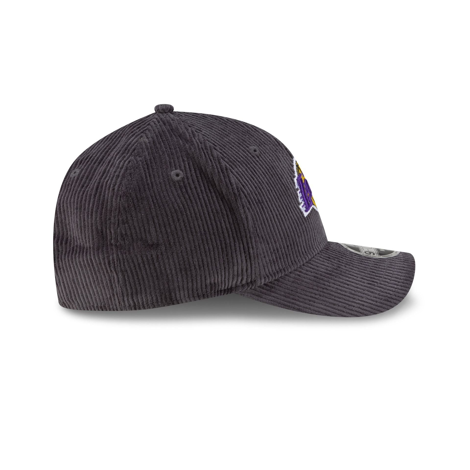 Los Angeles Lakers Cord 9FORTY M-Crown Snapback Hat - Image 5
