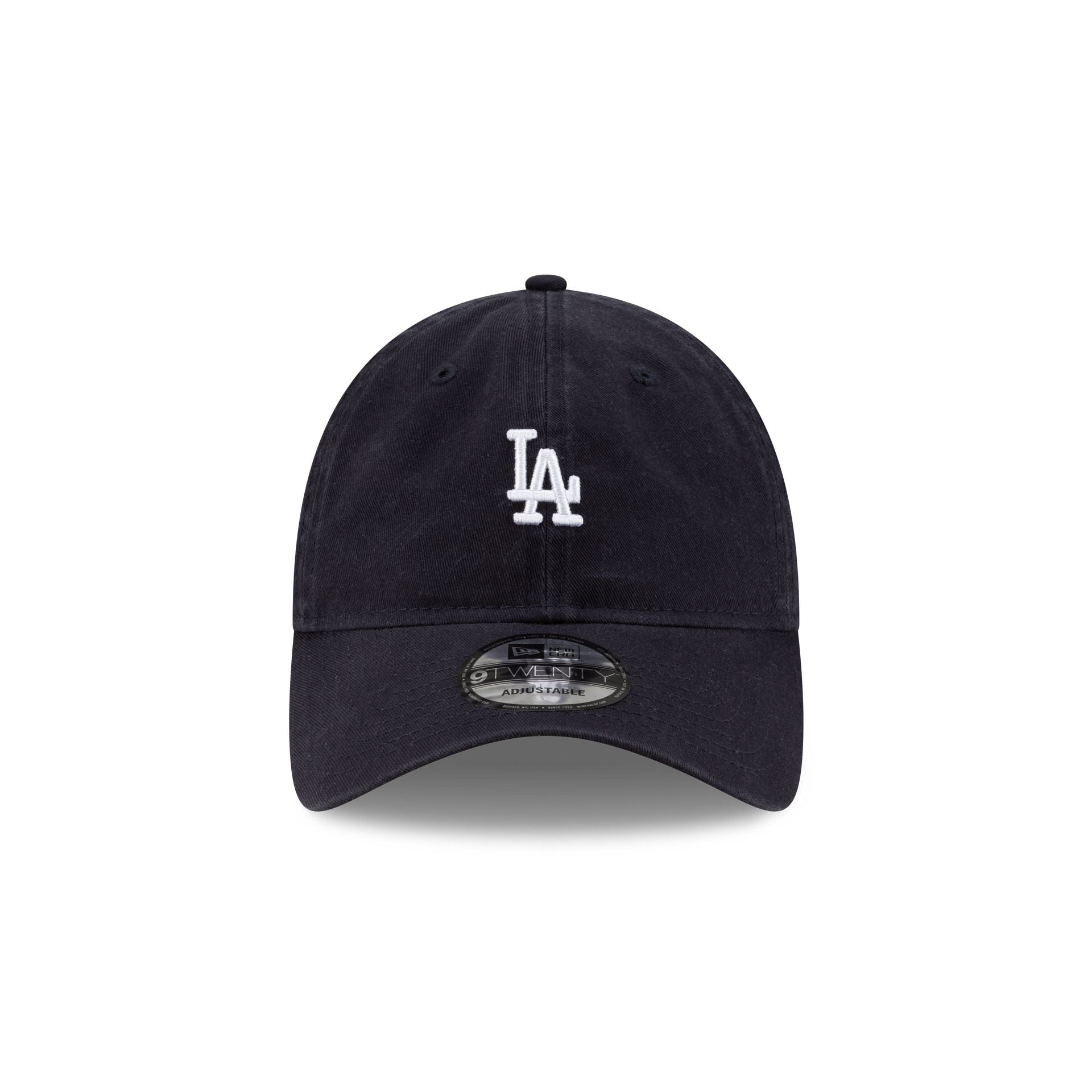 Los Angeles Dodgers Mini Logo Navy 9TWENTY Adjustable Hat - Image 2