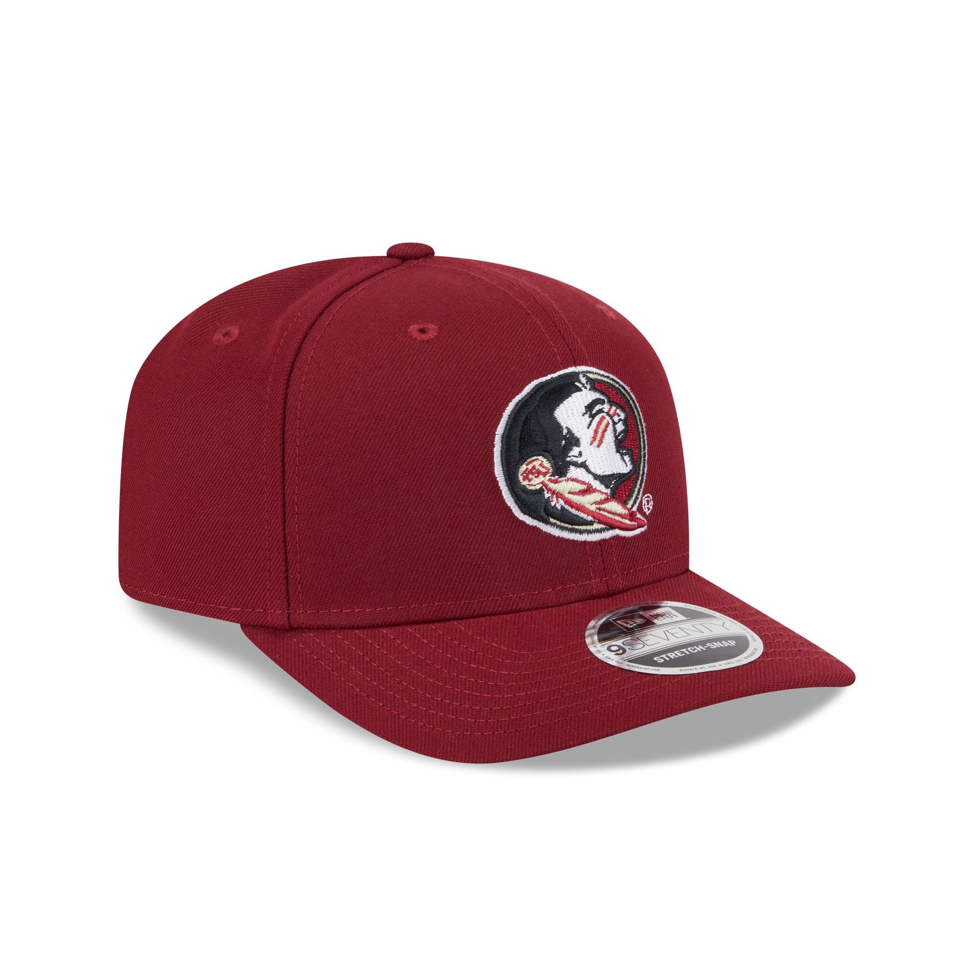 Florida State Seminoles Team 9SEVENTY Stretch-Snap Hat - Image 3