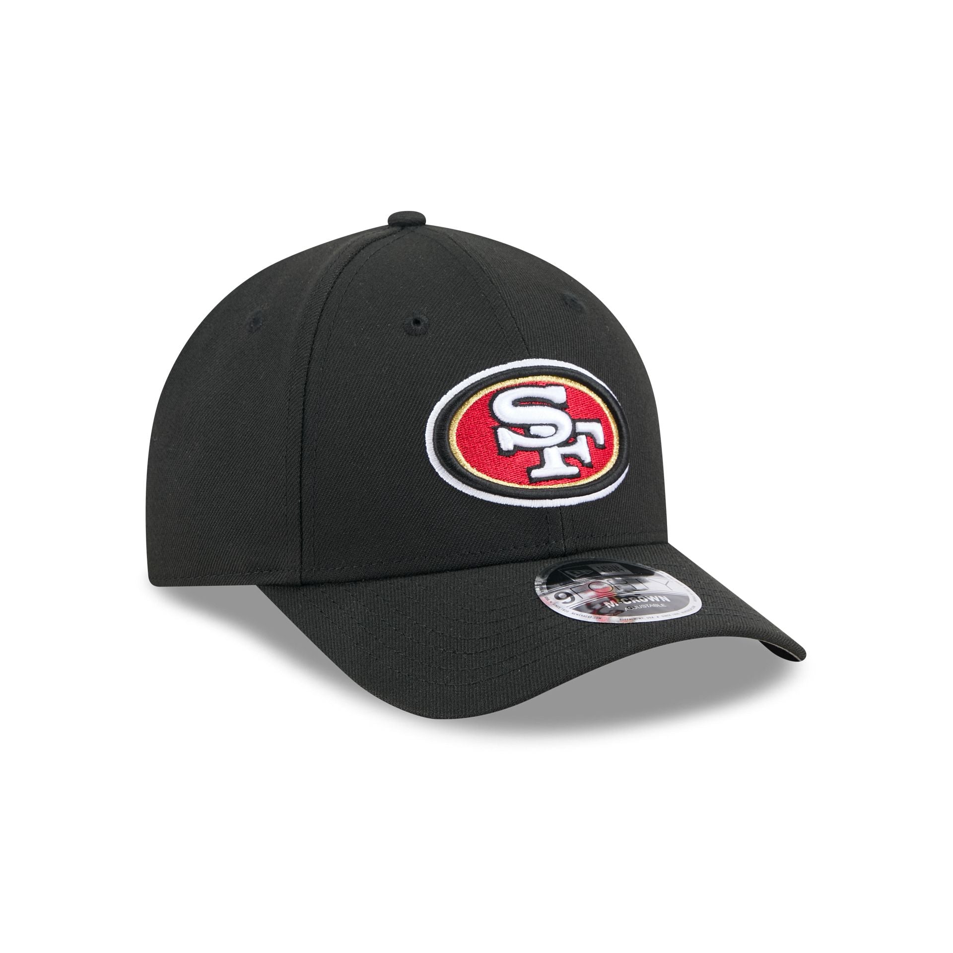 San Francisco 49ers Team Black 9FORTY M-Crown Snapback Hat - Image 3