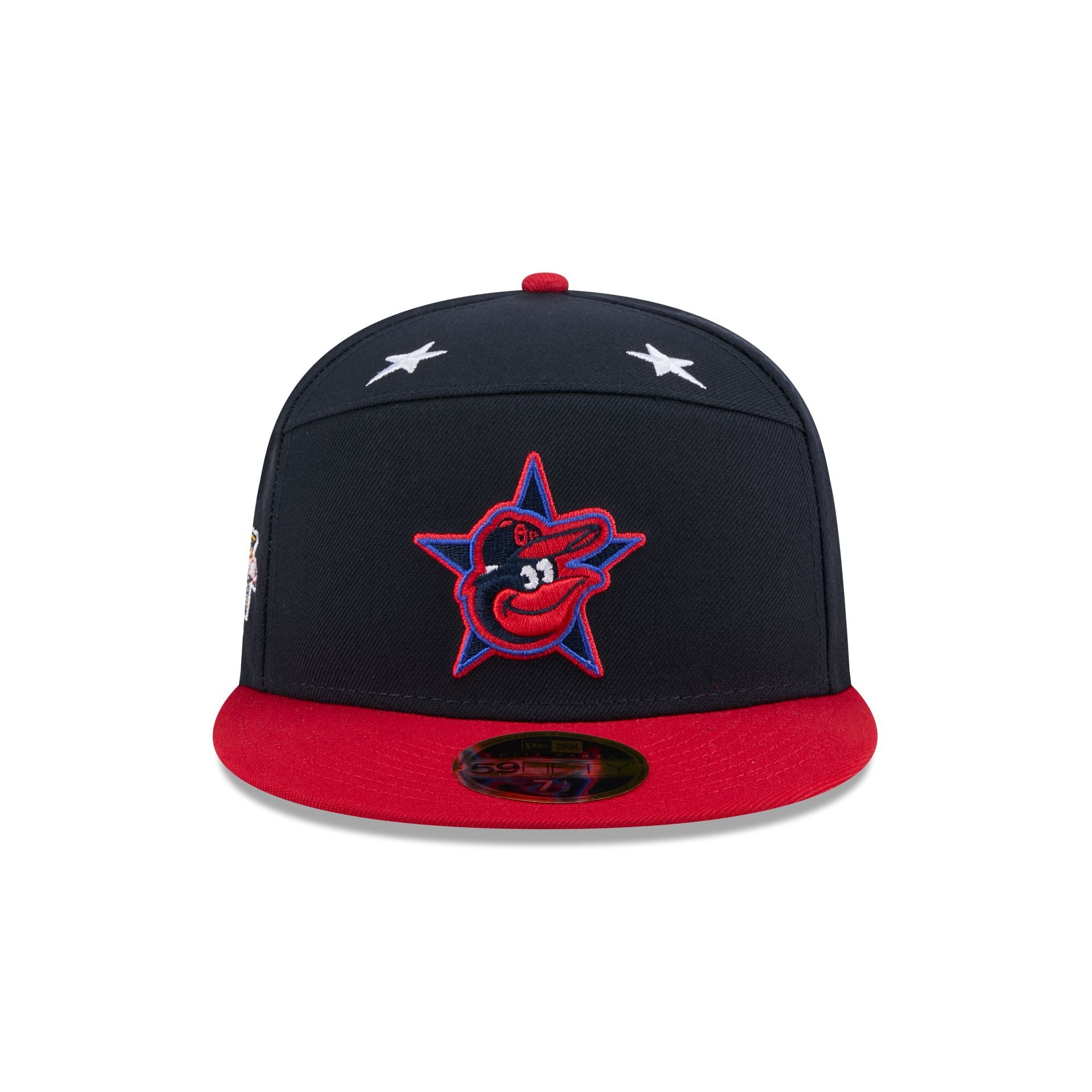 Baltimore Orioles 2025 All-Star Game Workout Split Panel 59FIFTY Fitted Hat - Image 2