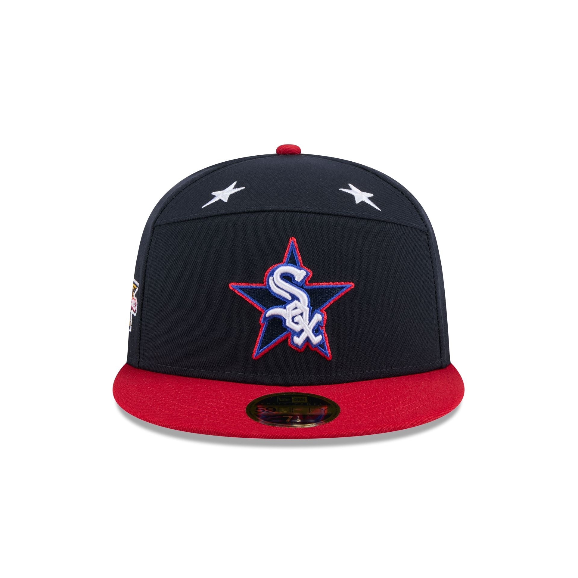 Chicago White Sox 2025 All-Star Game Workout Split Panel 59FIFTY Fitted Hat - Image 2