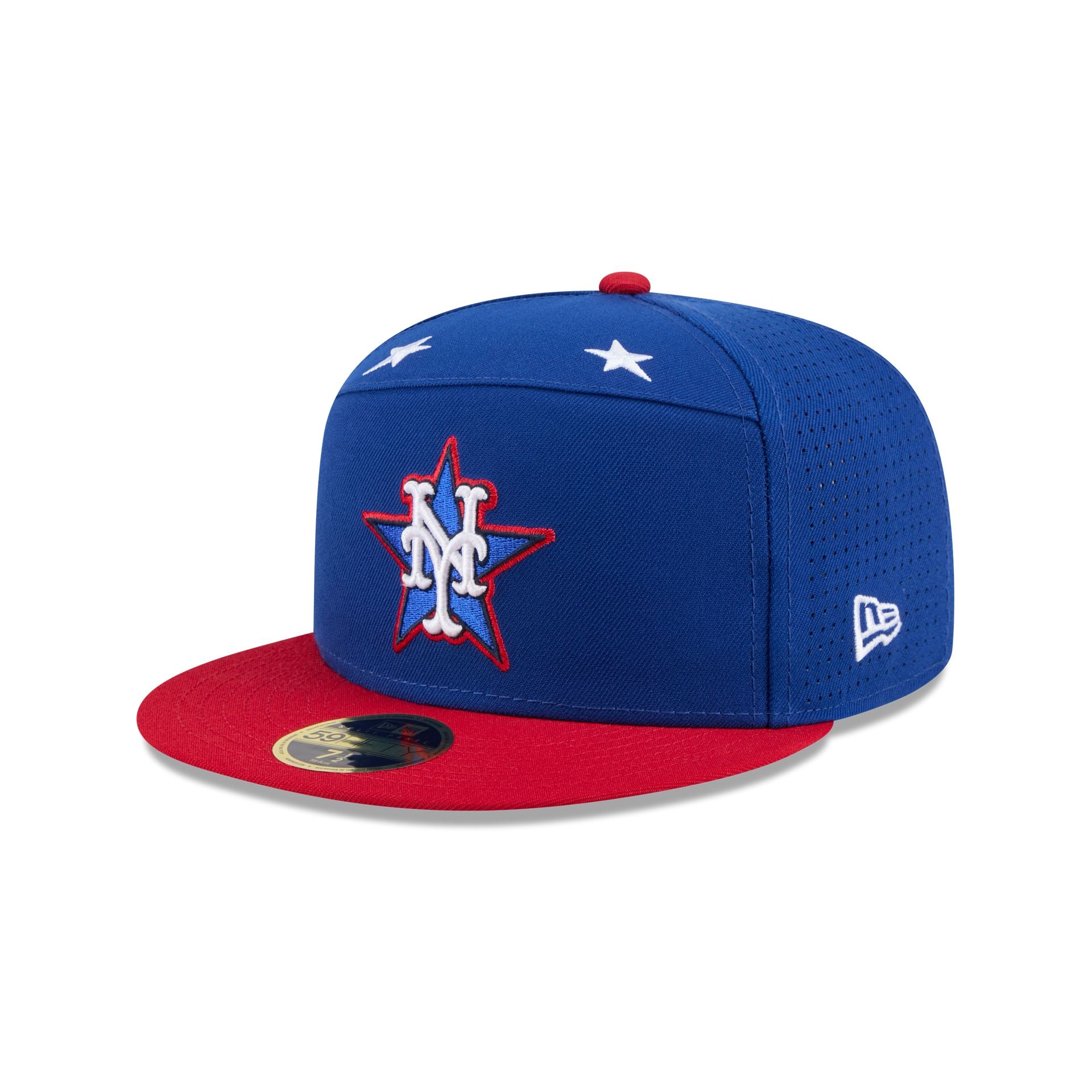 New York Mets 2025 All-Star Game Workout Split Panel 59FIFTY Fitted Hat - Image 3