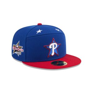 Philadelphia Phillies 2025 All-Star Game Workout Split Panel 59FIFTY Fitted Hat