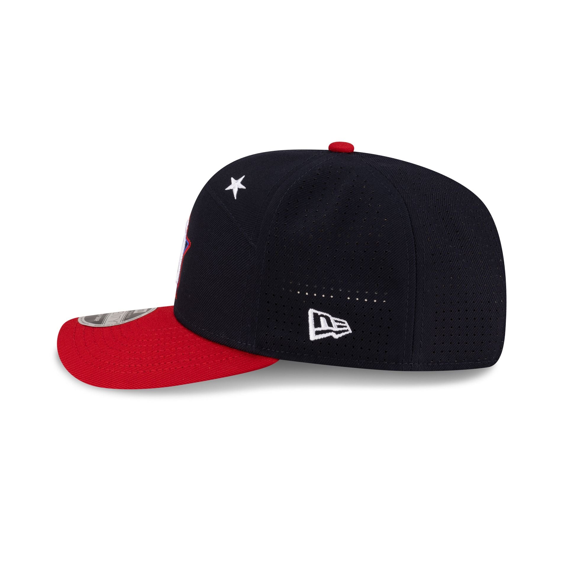 New York Yankees 2025 All-Star Game Workout Split Panel 9SEVENTY Stretch-Snap Hat - Image 5